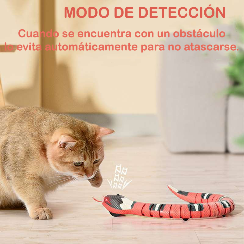 Juguete Serpiente Interactiva para Gatitos - CatEnjoy™