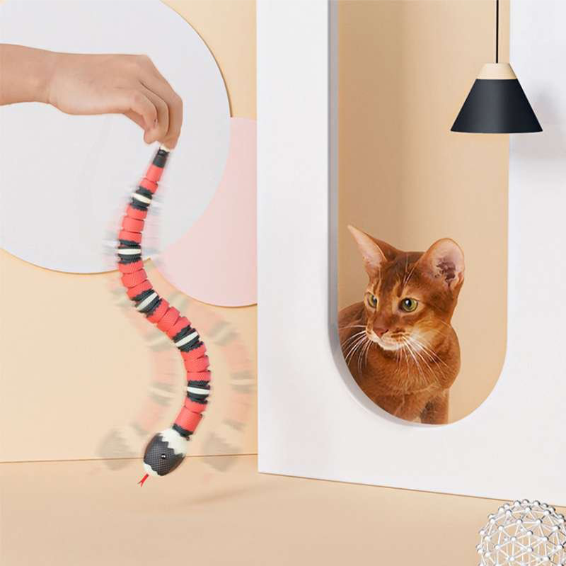 Juguete Serpiente Interactiva para Gatitos - CatEnjoy™