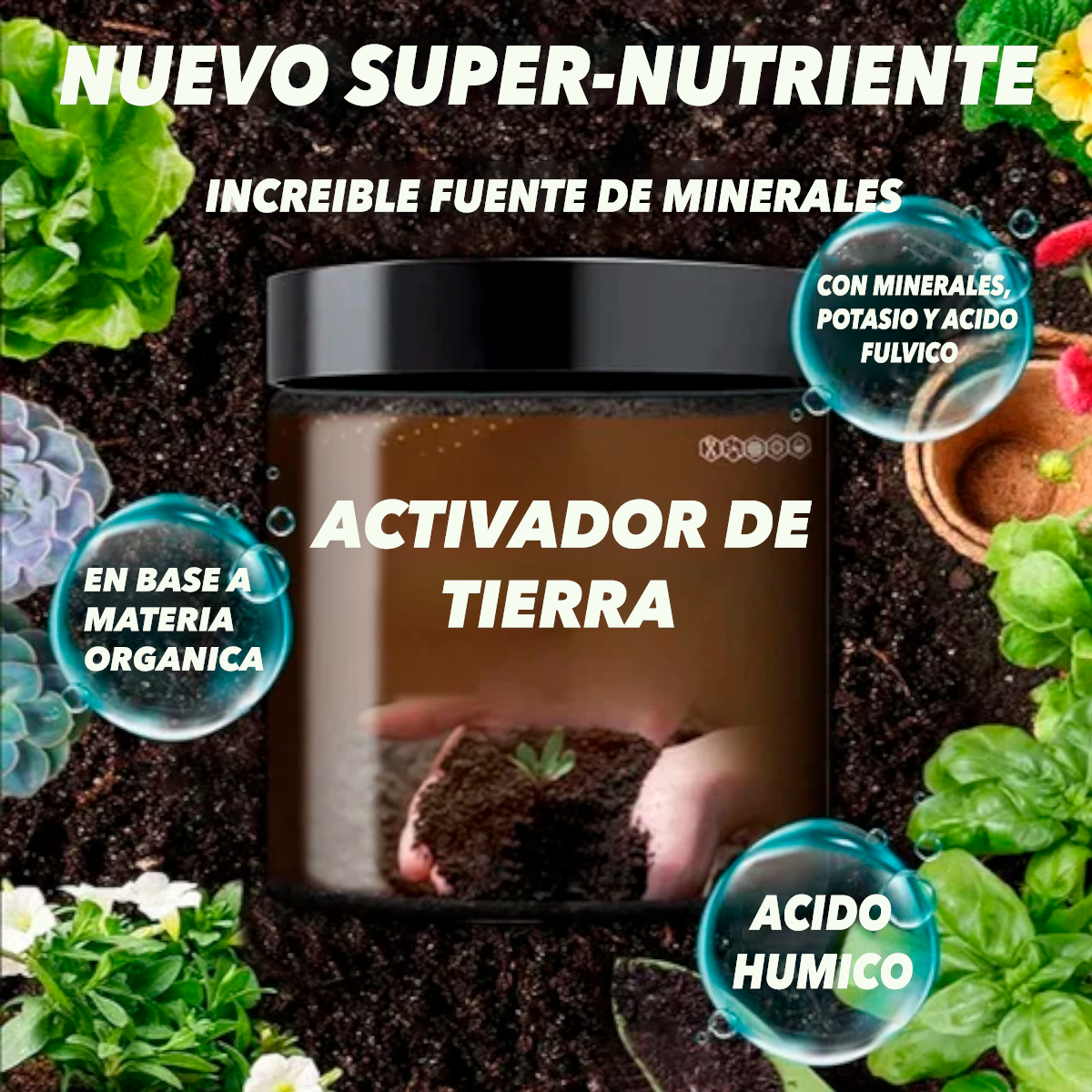 Activador de suelo - Soil Activated™
