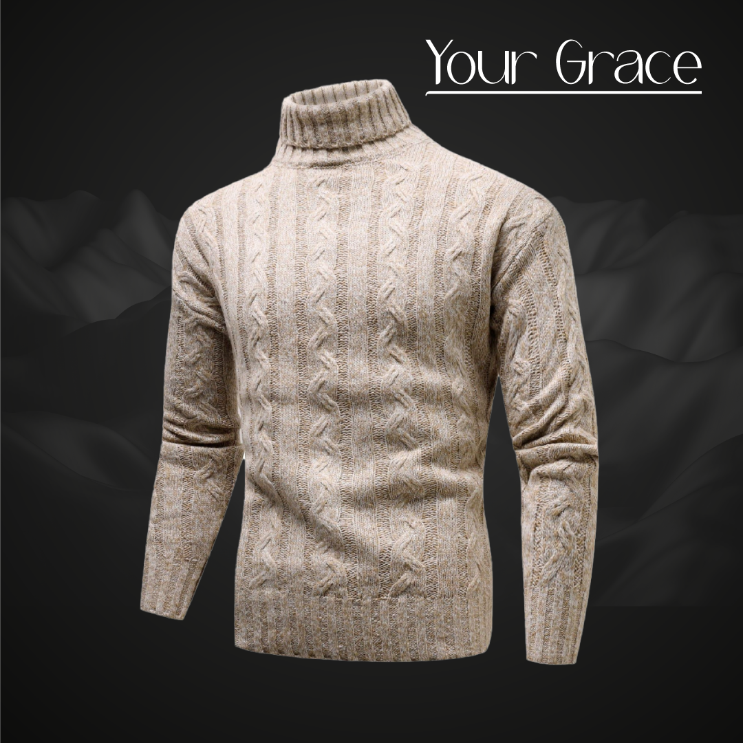 Suéter de cuello alto - Your Grace™