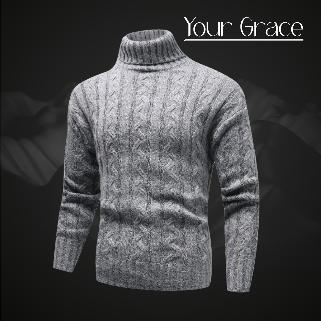 Suéter de cuello alto - Your Grace™