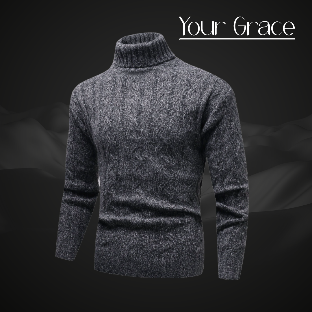 Suéter de cuello alto - Your Grace™