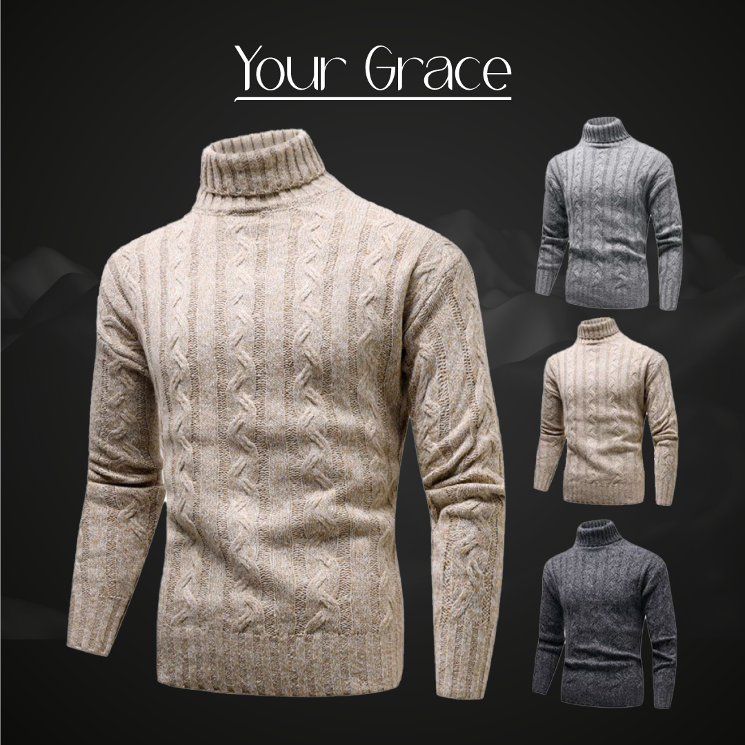 Suéter de cuello alto - Your Grace™