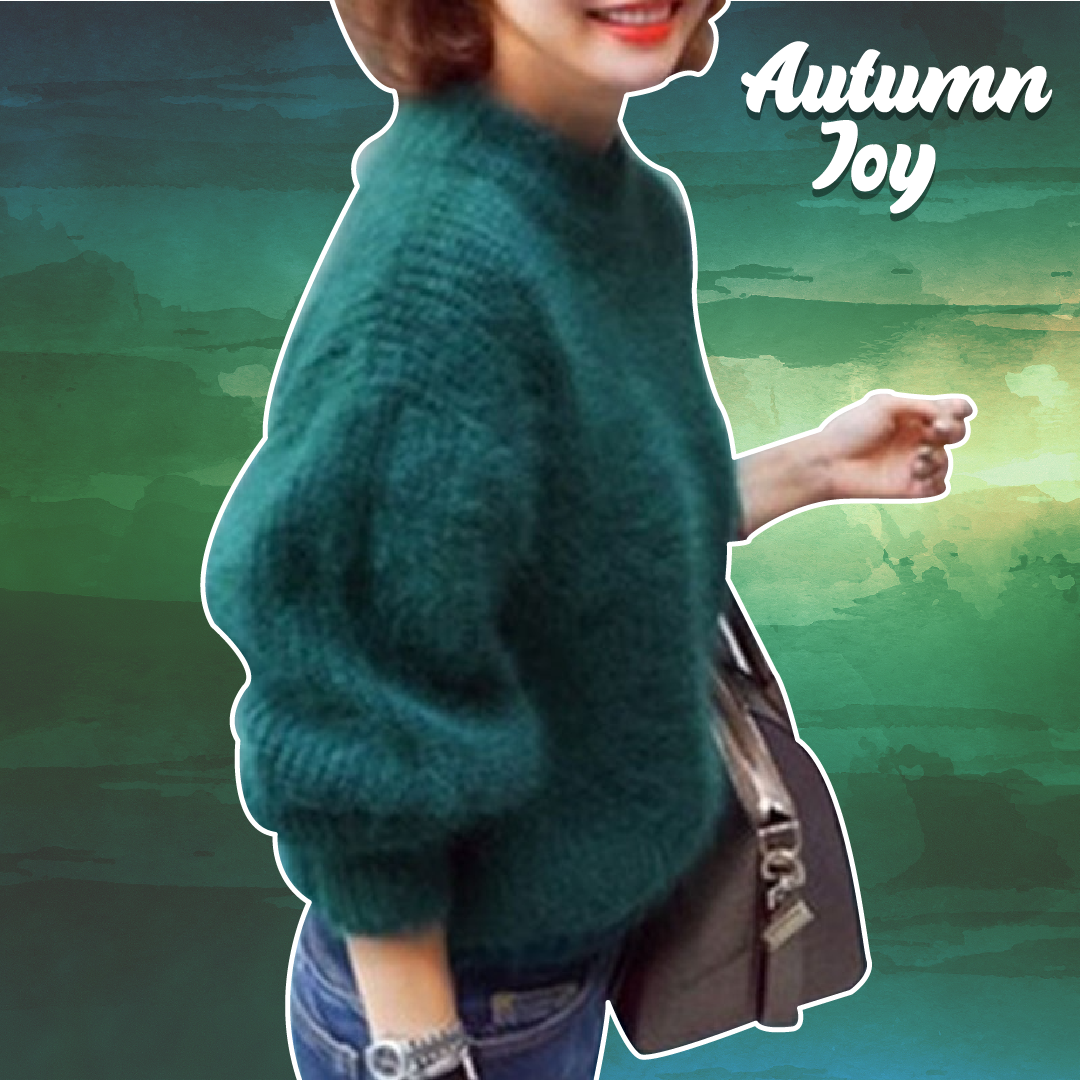 Suéter de angora vintage - Autumn Joy™