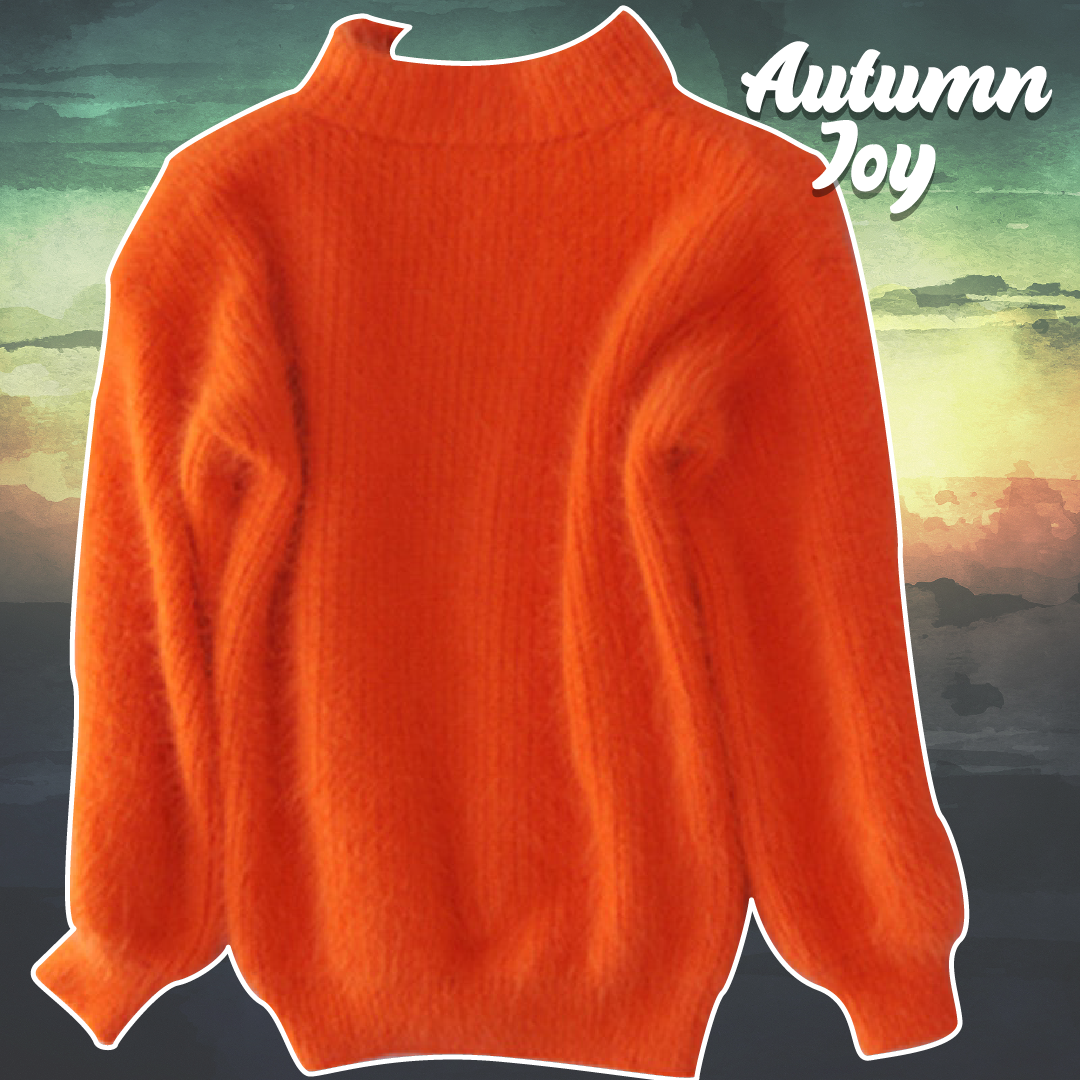 Suéter de angora vintage - Autumn Joy™