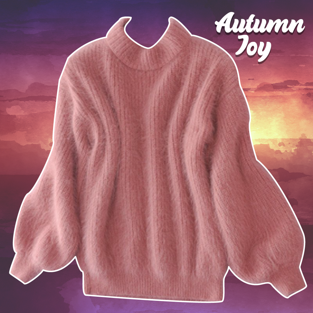 Suéter de angora vintage - Autumn Joy™