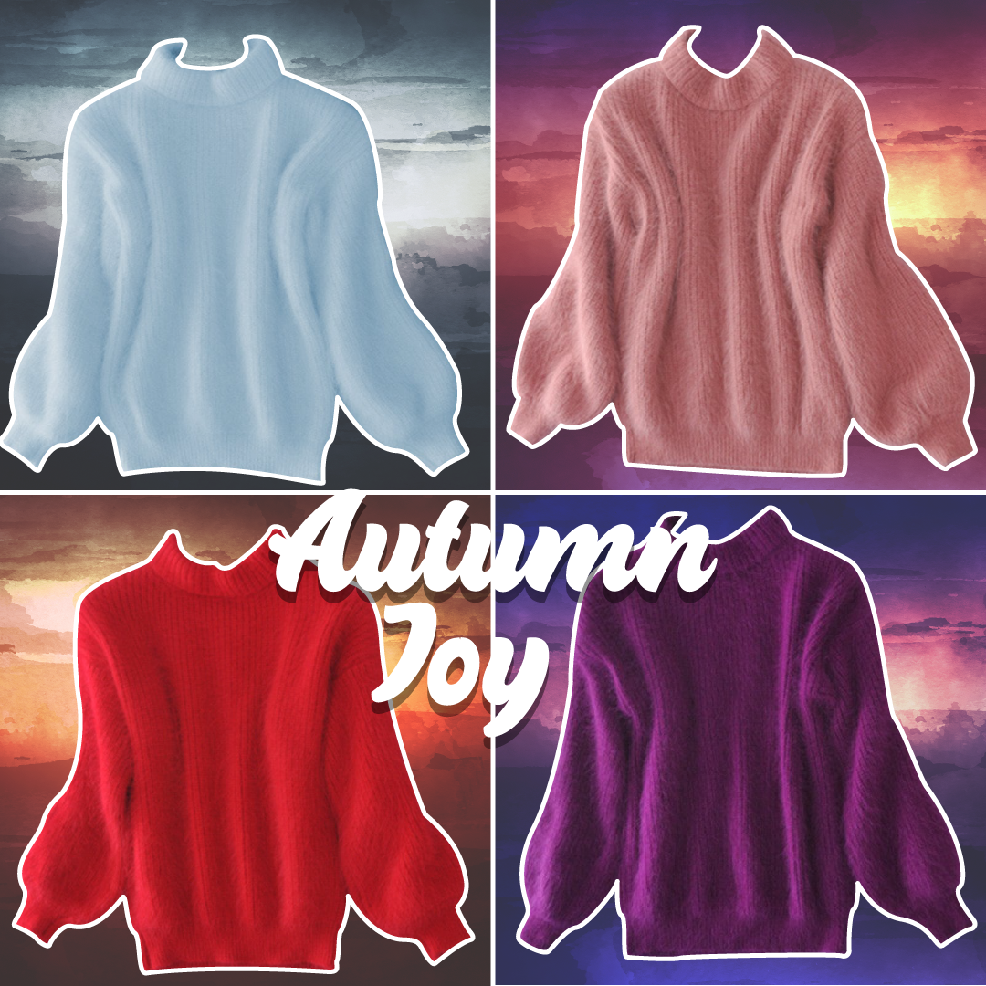 Suéter de angora vintage - Autumn Joy™