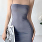 Vestido Básico - Negro Spaghetti