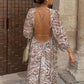 Vestido Elegant Print