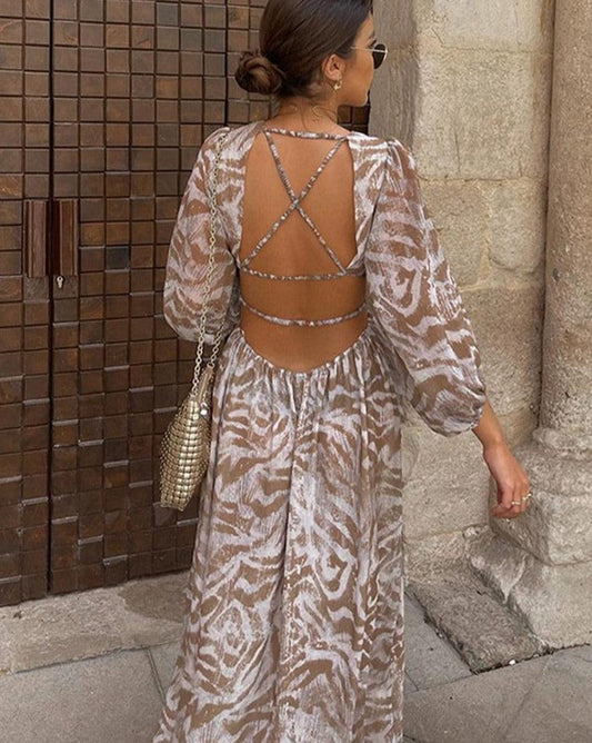 Vestido Elegant Print