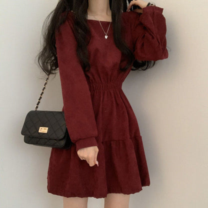 Vestido Manga Abullonada