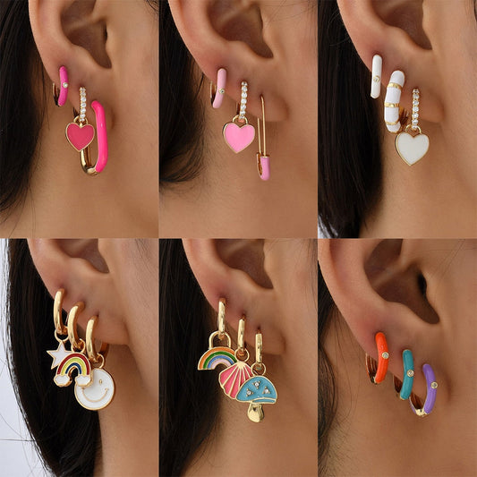 Pendientes Boho Multic-color 2.0