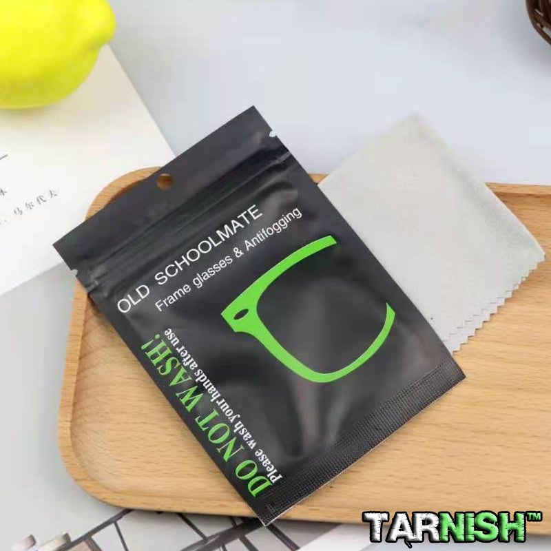 Paño antiempañante para lentes - Tarnish™ 1+1 GRATIS 🎁