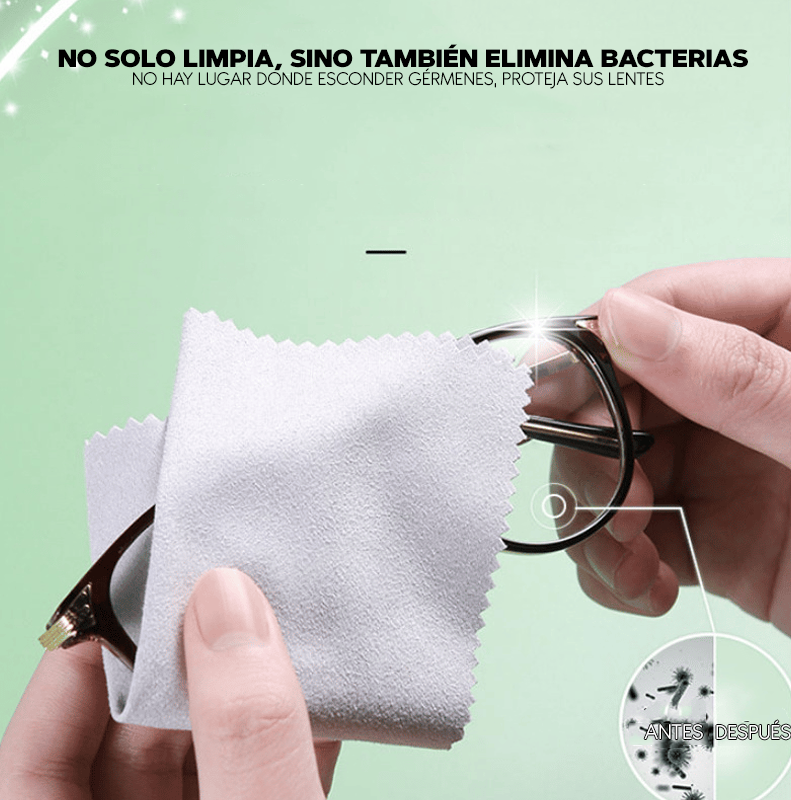 Paño antiempañante para lentes - Tarnish™ 1+1 GRATIS 🎁