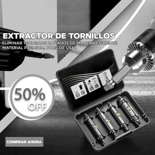 Juego de Quita Tornillos - SCREWS™