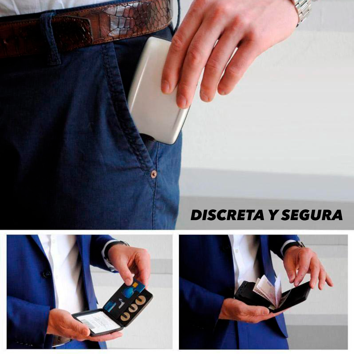 Cartera segura y anti-robo - WALLETLOCK™