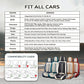 AU Zates Full Set Universal Waterproof Breathable Vehicle Leather Cover for Cars, SUV, Pick-up Truck