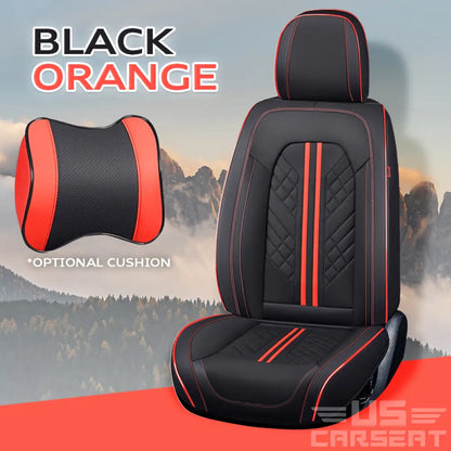 AU Zates Full Set Universal Waterproof Breathable Vehicle Leather Cover for Cars, SUV, Pick-up Truck