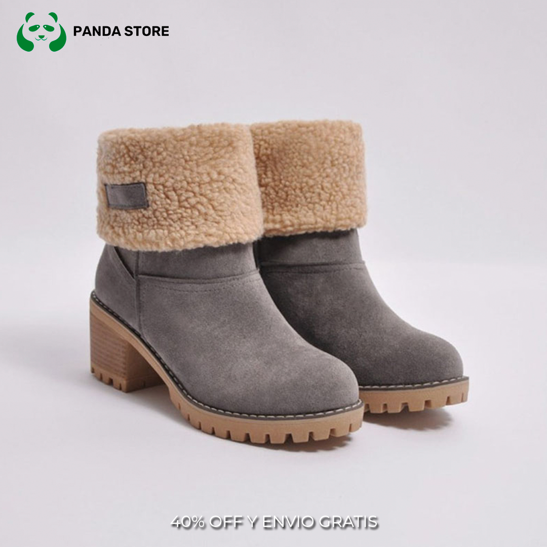 Botas Plegables con Forro de Piel - Emilia™