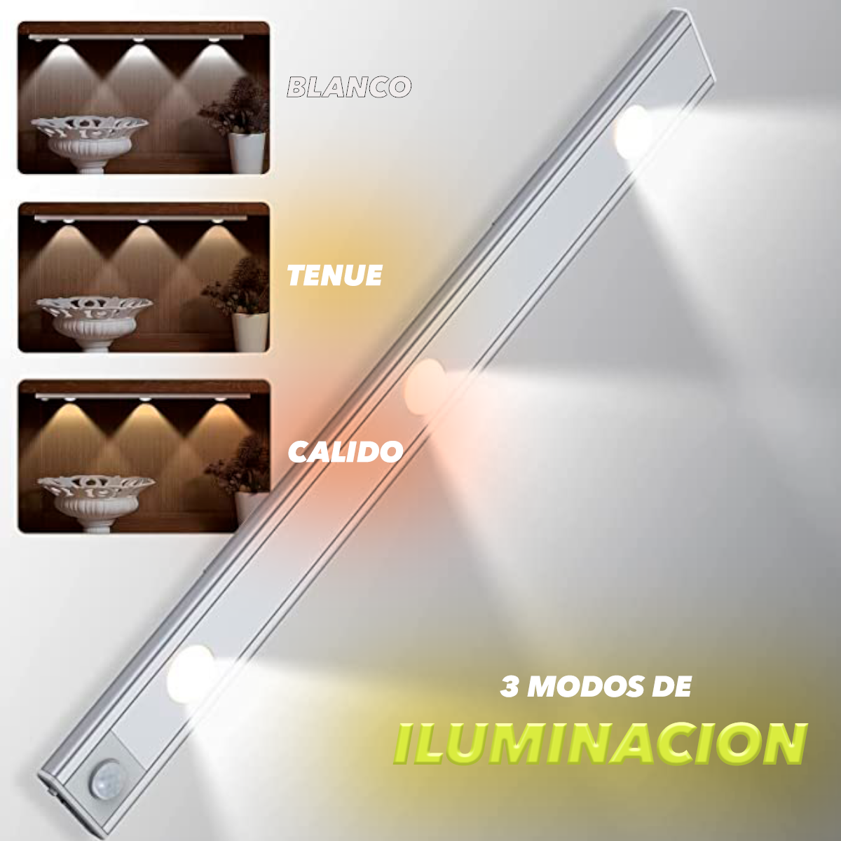 LUZ LED CON SENSOR PARA COCINA - BRIGHTER PLUS™