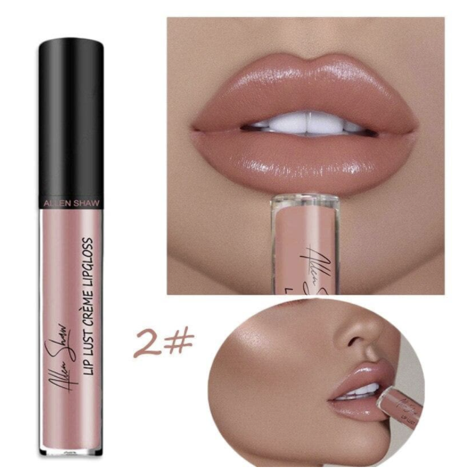 Lápiz labial cremoso impermeable