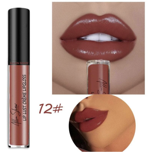 Lápiz labial cremoso impermeable