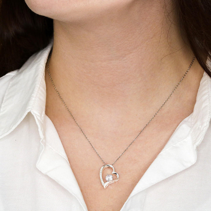Collar Corazón - A La Mejor Mamá - Tu Hija