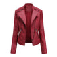 Chaqueta de cuero de mujer - JacketGure™