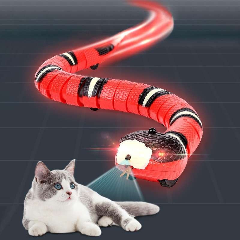 Juguete Serpiente Interactiva para Gatitos - CatEnjoy™