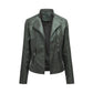 Chaqueta de cuero de mujer - JacketGure™