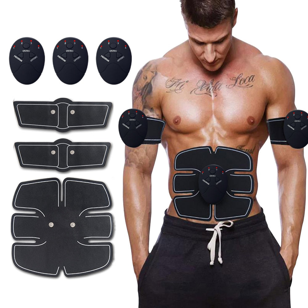 Set Electro Estimulador Muscular inalámbrico