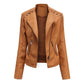 Chaqueta de cuero de mujer - JacketGure™