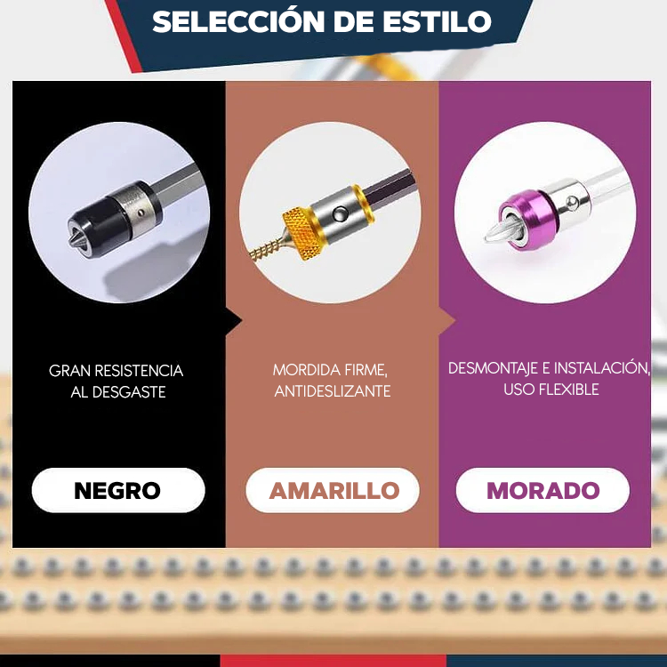 Punta Magnética para tornillos - MagnetRing™