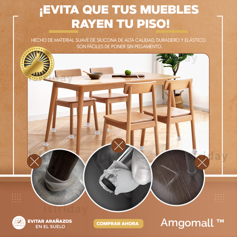 Protectores para patas de muebeles silenciosos - AMGOMALL®