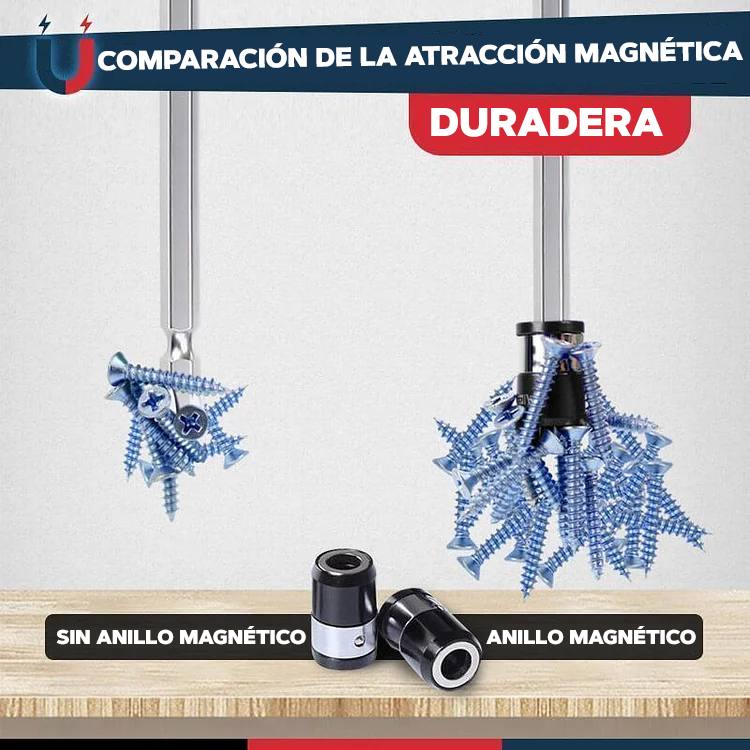 Punta Magnética para tornillos - MagnetRing™