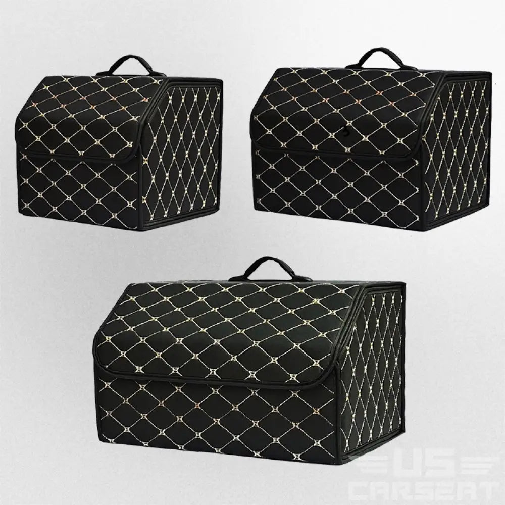 Jacky Multipurpose Collapsible Lid Portable  Car Trunk Storage Organizer