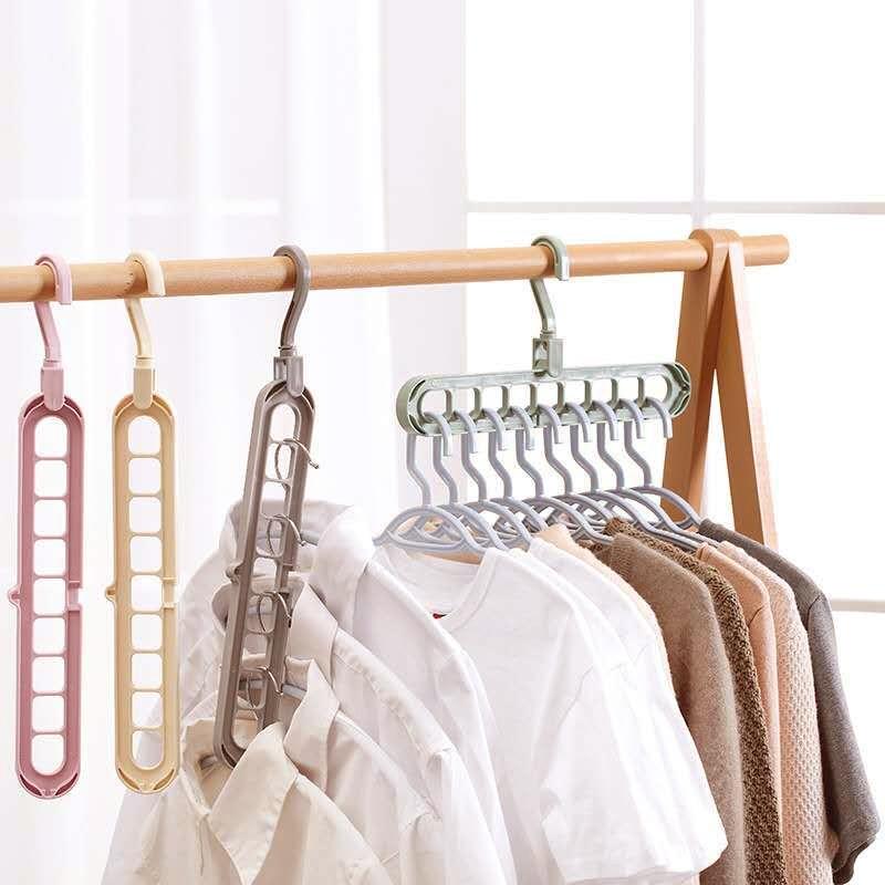 Perchero 9 en 1 Hanger™ - Ahorra Espacio en tu Closet