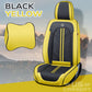 UK Zates Full Set Universal Waterproof Breathable Vehicle Leather Cover for Cars, SUV, Pick-up Truck