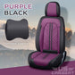 UK Zates Full Set Universal Waterproof Breathable Vehicle Leather Cover for Cars, SUV, Pick-up Truck