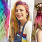 Peine De Tiza Para El Cabello, Tinte De Color, Temporal
