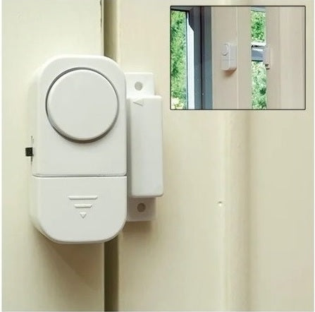 Pack 3 Alarma Para Puerta Ventana Con Sensor Magnético 90db